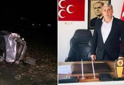 MHP Araban İlçe Başkanı İskender Gör kazada hayatını kaybetti