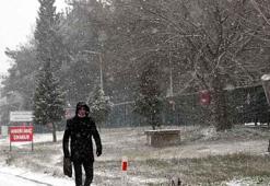 Kar yağışı Tekirdağ'da etkili oldu! Okullar tatil, uçuşlar iptal...