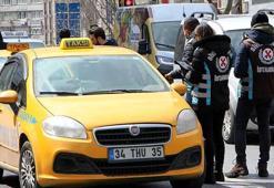 Şişli'de taksi denetimi! Hepsi tek tek durduruldu