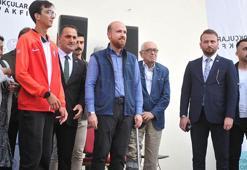 Mete Gazoz adına dikilen menzil taşı açıldı