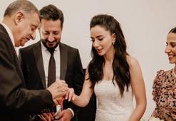 Öykü Gürman ve Fatih İçmeli nişanlandı