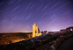 Zerzevan Kalesi yıldızlar altında fotoğraflandı