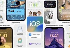 Apple, iOS 16'yı resmi olarak tanıttı
