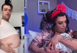 Doğum yaptığını iddia edip video paylaşan Mükremin Gezgin hakkında soruşturma başlatıldı