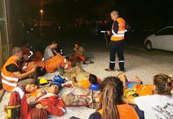 Gönüllü kahramanlar! Toprak ve taş zeminde yatıyorlar