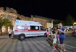 Bodrum Kalesi’nde şok ölüm