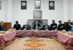 Cumhurbaşkanı Erdoğan'dan Hüseyin Gazi Cemevi'ne ziyaret