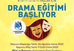 Yunusemre'de çocuklar için ücretsiz drama eğitimi! Başvurular...