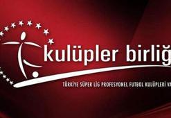 Kulüpler Birliği'nden "Rezerv Lig'in bu sezon için iptali" başvurusu