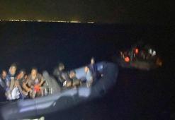 Marmaris’te 32 düzensiz göçmen kurtarıldı