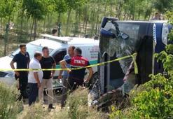 Çanakkale’de tur otobüsü devrildi: 1 ölü, 54 yaralı