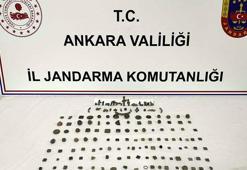 Tarihi eserleri satarken suçüstü yakalandı