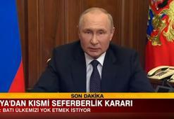 Putin’den kısmi seferberlik ilanı