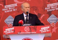 MHP lideri Bahçeli Erzurum mitinginde: Gakkoşlar Kılıçdaroğlu’na ders verdi