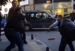 Trafik kavgasını ayırmaya çalışan zabıta darp edildi