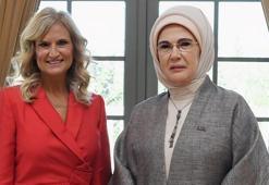 Emine Erdoğan, ABD'li büyükelçi Flake’in eşi ile buluştu