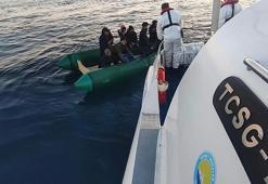 Kuşadası'nda 8 kaçak göçmen kurtarıldı