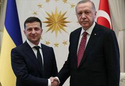 Cumhurbaşkanı Erdoğan, Ukrayna Devlet Başkanı Zelenskiy ile görüştü