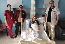 İkizlerden birisi 60 km uzaklıkta dünyaya geldi