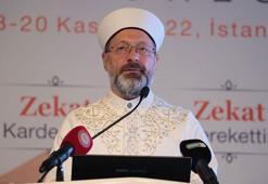 Diyanet İşleri Başkanı Erbaş: Zekat, İslam toplumunun harcıdıR