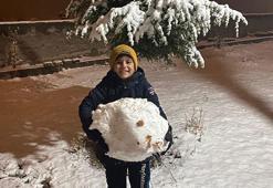 Yozgat’ta mevsimin ilk karı yağdı