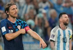 Luka Modric'ten Messi'ye saygı gösterisi: Büyüklüğünü gösteriyor