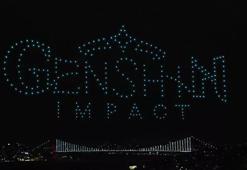 Genshin Impact Türkçe dilinin eklenişini drone ışık gösterisiyle kutladı