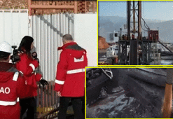 Tarihi anlar! İşte Gabar’da keşfedilen petrol! Son durum görüntülendi