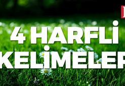 4 harfli kelimeler nelerdir? En sık kullanılan 4 harfli sözcükler...