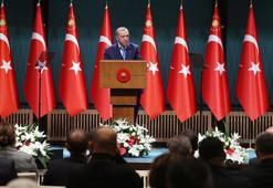 Borçlara yapılandırma müjdesi ve seçim tarihi açıklaması! Erdoğan, kabine sonrası tek tek açıkladı