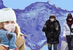 Lapa lapa kar Meteoroloji haritasına yansıdı! İstanbul'da sıcaklık tek haneye düşecek, işte gün gün hava durumu raporu