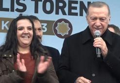 Sahneye çıkıp Cumhurbaşkanı Erdoğan ile şarkı söyledi