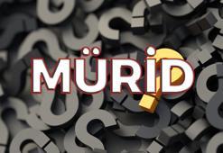 Mürid nedir? Mürid ne demek TDK? Mürid sözlük anlamı...