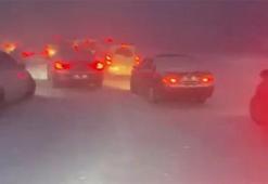 Kar yağışı sonrası Uludağ yolu kapandı, 25 kilometrelik trafik oluştu