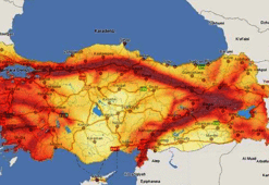 MTA diri fay haritalarını yayınladı! 45 il tehlike altında