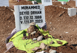 Yürek yakan hatıralar mezarlıklara dizildi