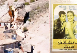 İlyas Salman ve Müjde Ar’ın rol aldığı filmdeki kaya ikiye bölündü
