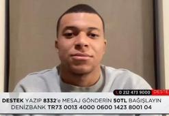 Kylian Mbappe'den Türkiye'ye destek mesajı: Elimden geleni yapacağım