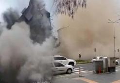 Galeria Sitesi'nin son bloku yıkım sırasında çöktü