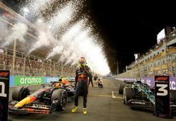 Suudi Arabistan Grand Prix'sinde kazanan Sergio Perez