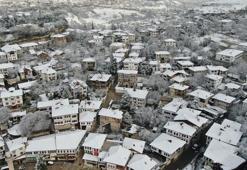 Osmanlı kenti Safranbolu kar manzaralarıyla kendine hayran bırakıyor