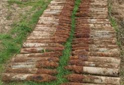 Polonya'da bir tarlada 100'den fazla top mermisi bulundu