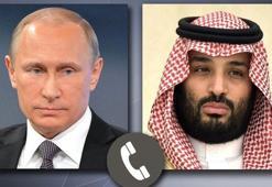 Putin ile Suudi Arabistan Veliaht Prensi Salman telefonda görüştü
