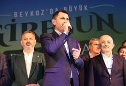 Bakan Kurum Beykoz'da vatandaşlara seslendi: 23 mahallenin yeni imar planları onaylandı