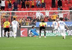 Göztepe-Çaykur Rizespor maçında gol yağmuru