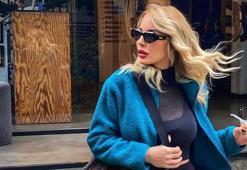 Hande Sarıoğlu'dan yılan dansı!