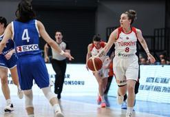 A Milli Kadın Basketbol Takımı, Yunanistan'ı yendi