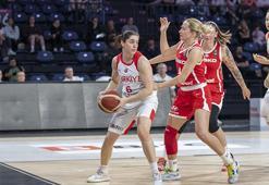 A Milli Kadın Basketbol Takımı, hazırlık maçında Çekya’ya mağlup oldu