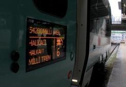 Yerli ve milli trenin ilk seferi bugün! 11 durakta hizmet verecek