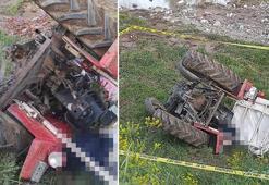 Traktörün altında kalan sürücü hayatını kaybetti